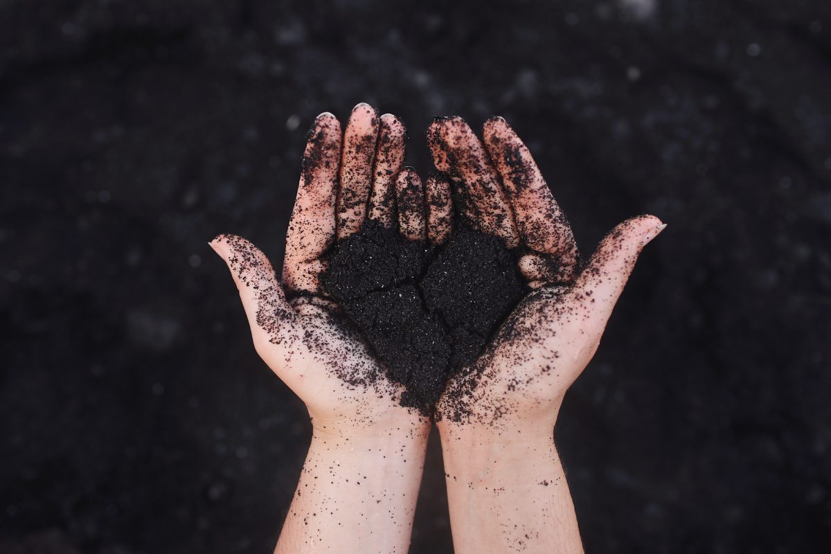 heart of black sand